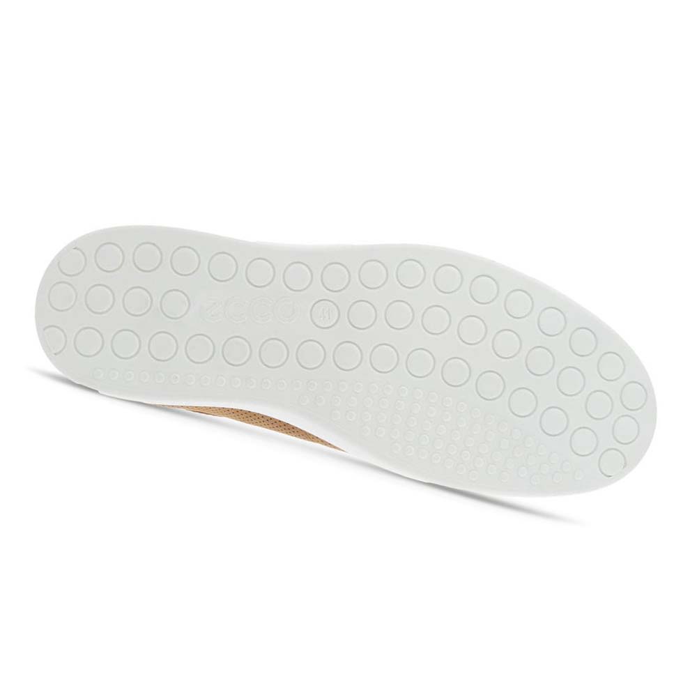 Pánské Boty Casual Ecco Soft Classic Laced Hnědé Bílé | CZ 485CTV